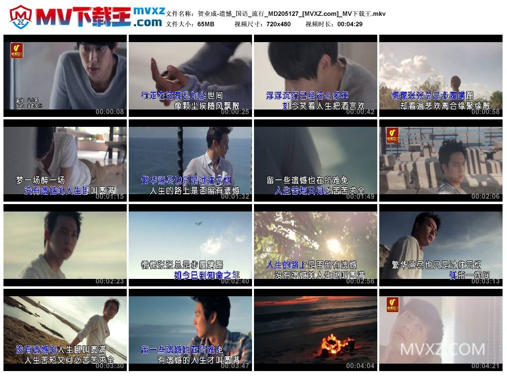 贺业成-遗憾_国语_流行_MD205127